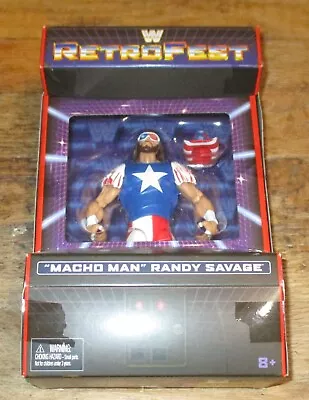 2018 WWE WWF Mattel Macho Man Randy Savage Elite Wrestling Figure Gamestop  WCW • $25.99