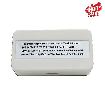 T04D0 Waste Ink Box Chip Resetter For Epson ET7700 ET7750 L7188 L7160 ET-7700 • $45.55