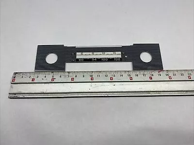 2 Band Becker Europa Radio Slim Face Plate Mercedes W110 W111 W113 Late 3.5 • $28.09