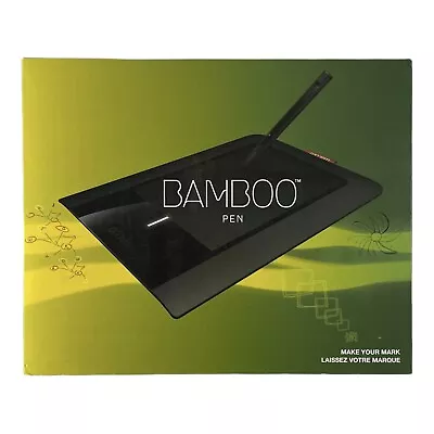 Wacom Bamboo Digital Drawing Tablet W/software/Pen Complete Tablet CTL-460 • $39.39