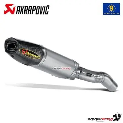 Akrapovic Exhaust Approved Titanium Slip-on Kawasaki ZX6R Ninja 2007-2008 • $874