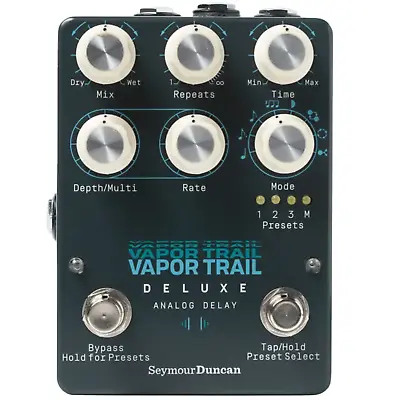 Seymour Duncan 11900-019 The Vapor Trail Deluxe Delay Pedal For 4-5 String Bass • $289