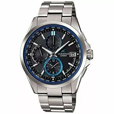 CASIO Men's Watch OCEANUS Solar Radio OCW-T2600-1AJF Silver • $547.54