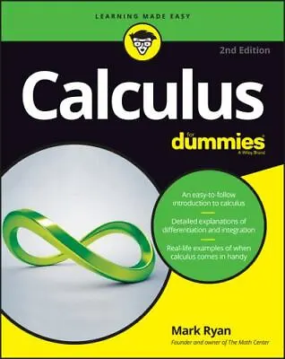 Calculus For Dummies [For Dummies [Lifestyle]] [For Dummies [Math & Science]]  R • $5.60