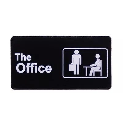 2005 TV Show THE OFFICE Metal Enamel Pin WORKPLACE COMEDY NBC Sitcom  • $16.95