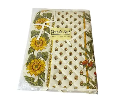 Vent Du Sud Pierre Corbeille A Pain (Bread Box Cover) Quilted NOS Sealed France • $53.90