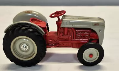 Vintage Ertl Ford Die Cast Metal Red & Gray Tractor  1/16 • $48