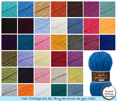 Stylecraft Special Chunky 100g Soft Knitting & Crochet Premium Acrylic Yarn • £2.15