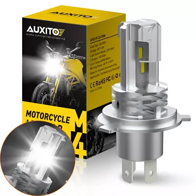 1/2x H4 9003 HB2 LED Motorcycle Headlight Bulb Hi/Low 6000K White High Powe EAW • $7.99