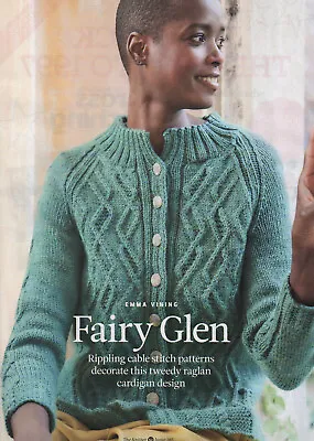 FAIRY GLEN Cable Cardigan - - Knitting Pattern - Emma Vining / Cascade 220 • £2.45