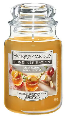 Yankee Candle Home Inspiration Large Jar Cider Tasting • £17.99