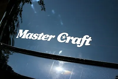 $12.64 • Buy Mastercraft Star Anniversary 12  SET OF 2 Ski Boat Vinyl Decal Sticker
