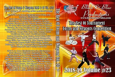 The Best Of Forms And Weapons Competition 2018 – 2019 Volume 23 DVD • $14.95