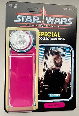 Vintage Yak Face Card  Kit Power Of The Force Last 17 Repro Coin • $25.25