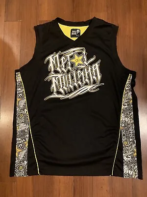 Metal Mulisha X RockStar Alliance Jersey Men's Size XL Tank Top Shirt Black • $45