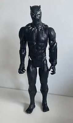 Black Panther Action Figure 12” Hasbro Toys 2019 Marvel • £7.99