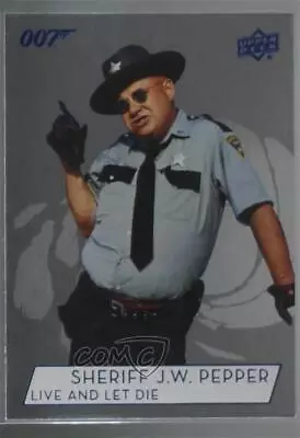 2019 Bond Collection Silver Foil Clifton James Sheriff JW Pepper As #93 0my2 • $0.99