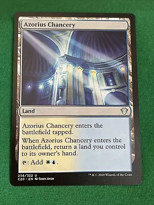 Magic The Gathering Dual Land Azorius Chancery Bounce Land White Blue 256/322 • $0.99