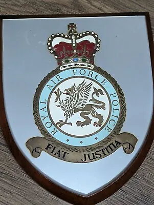Royal Air Force Police Wall Plaque/sheid • £25