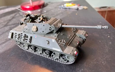 £10 • Buy Vintage Tamiya Built Painted Model Kit 1/35 WW2 Achilles M10 Tank Destroyer