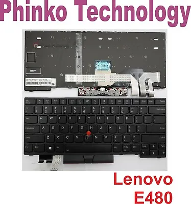 NEW Keyboard For Lenovo ThinkPad E480 E490 L480 T480s T490 L390 No Backlit • $70.30