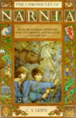 The Chronicles Of Narnia 7 Volumes By Lewis C. S. Paperback Book The Cheap • £4.49