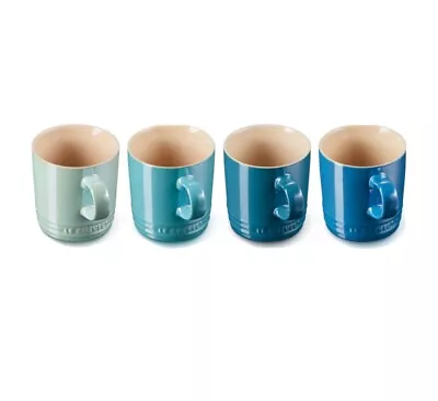 Le Creuset Mettalic Set Of 4 Mugs • £35