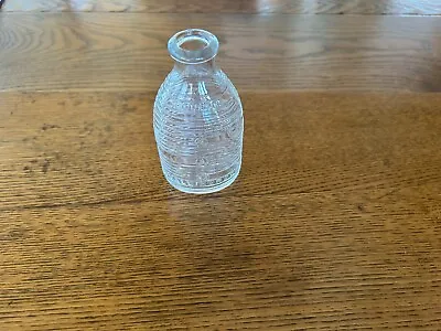 Vintage Glass Baby Bottle Non Rolling Ovale Nurser 4 Ounce Made In USA • $5.50