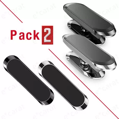 2-Pack Magnetic Phone Holder Car Dashboard Mount Stand For Samsung Galaxy IPhone • $7.99