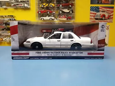 Greenlight Hot Pursuit Ford Crown Victoria Police Lights & Sounds Limited  • $169.99