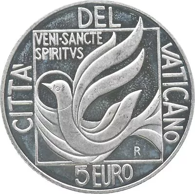 SILVER - WORLD COIN - 2005 Vatican City 5 Euros - World Silver Coin *866 • $11