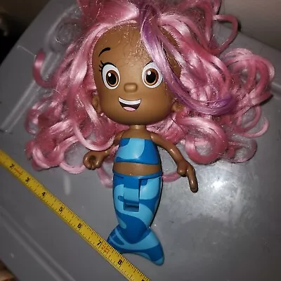 Bubble Guppies Splash & Surprise Molly Bath Doll Toy Nick Jr Tub Toy Mermaid  • $11.95