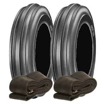 £169.50 • Buy 2X 6.50-16 BKT TF9090 Tractor Front Tyres & Tubes, Agricultural 650-16