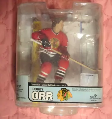 Bobby Orr Chicago Blackhawks 2007 Mcfarlane NHL Legends 5 Hockey Figure • $55