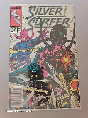 SILVER SURFER #10 (Marvel 1987) VF Galactus • £8