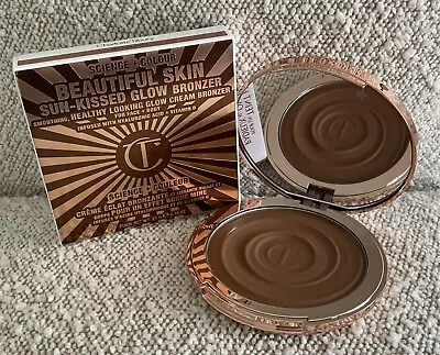 NIB Charlotte Tilbury Beautiful Skin Sun-Kissed Glow Bronzer 2 Medium Full Size • $21.95