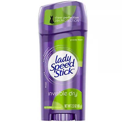 NEW Lady Speed Stick Invisible Dry Deodorant Powder Fresh 2.30 Ounces • $7.99