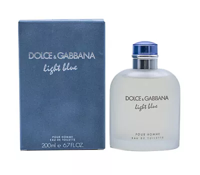 Light Blue By Dolce & Gabbana D&G 6.7 Oz EDT Cologne For Men New In Box • $52.89