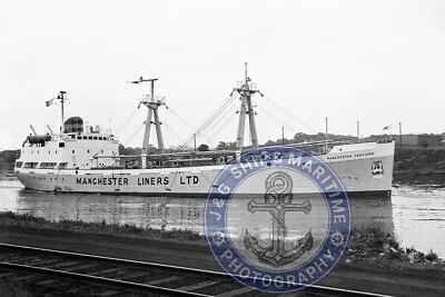 £2.70 • Buy 1956 Built Manchester Liners Cargo Ship MANCHESTER VANGUARD - 6X4 (10X15) Photo