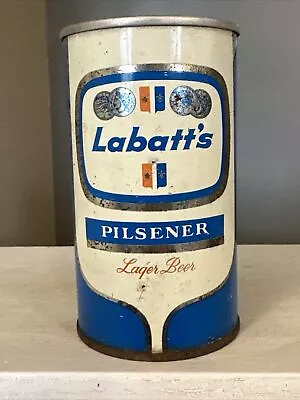 1960’s Labatt’s Pilsner Lager Beer 12oz Fan Tab Beer Can - Labatt's Canada • $9.99