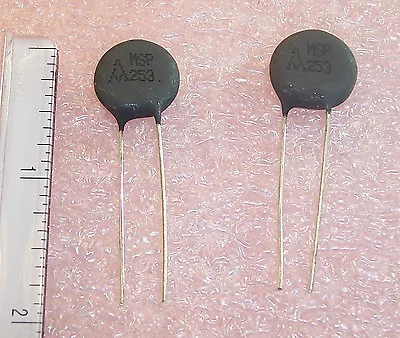 QTY (100) MSP253 MEGATOR NTC THERMISTORS 25 Ohm 3A 15mm ROHS MSP253L • $19.99