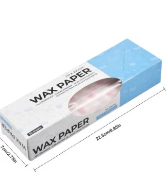 £5.80 • Buy 50PCS Food Wrapping Wax Paper Hambur Bread Candy Flowers Wrap Paper