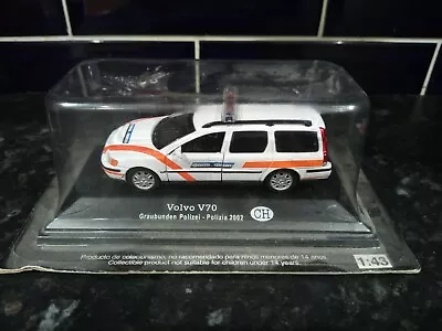 Caramma Volvo V70 German Police 1/43 Boxed • £22.70