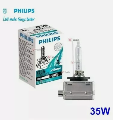 PHILIPS D3S XENON X-treme Vision +50% 35W - 6000K HID Headlight Globe Bulb OEM • $112.95