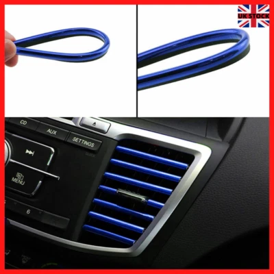 £3.75 • Buy 10x Car Air Conditioner Outlet Accessories Vent Grille Decor U Shape Trim Strip 