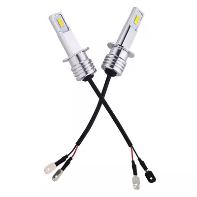 2x 50W H1 High Power LED 6000K Xenon Super White Driving Fog Lights DRL Bulbs • $10.99