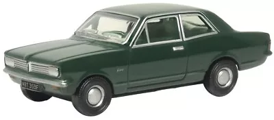 Oxford Diecast Vauxhall Viva HB Pinewood Green Die Cast Model 1:76 00 Scale New • £7.75