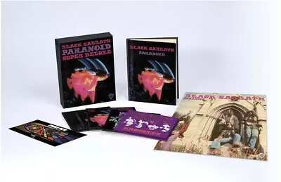 BLACK SABBATH - PARANOID -SUPER DELUXE 50th ANNIVERSARY EDITION 4 CD BOX -SEALED • $225