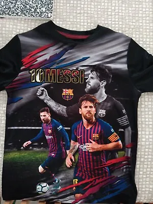 Preowned FC Barcelona Lionel Messi #10 Youth Shirt Size M/M • $30