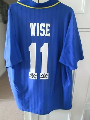 Chelsea 1995-1997 Wise 11 Home Football Shirt Size Extra Large /44029 • £113.99